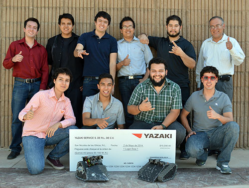 Ganan Robochallenge en congreso regiomontano