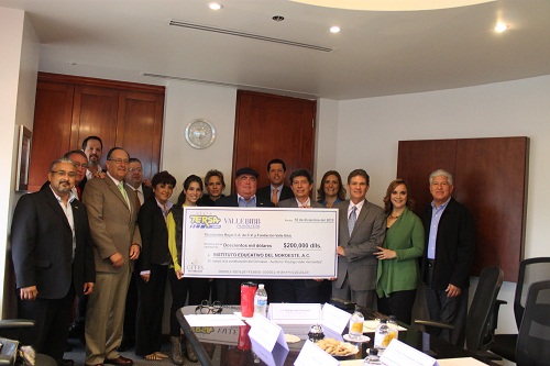 Entrega Grupo Tersa y Fundación Valle Bibb donativo