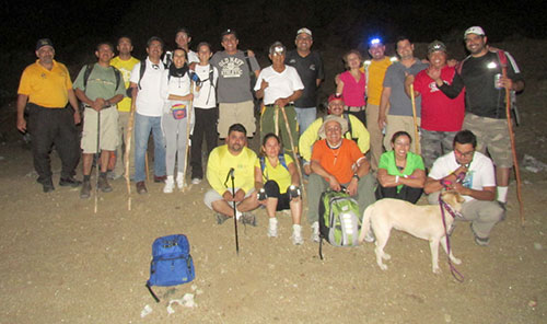 Suben a la Rumorosa de noche