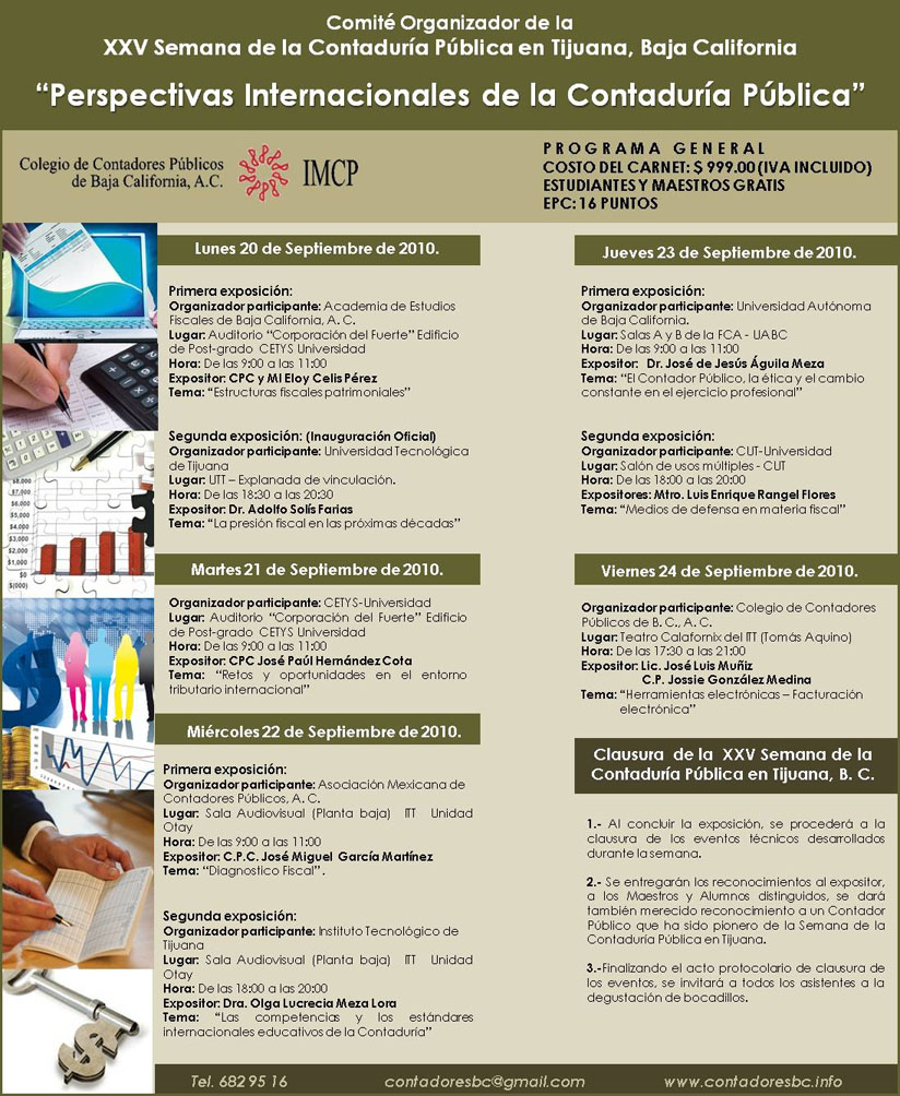 XXV Semana de Contaduría Pública