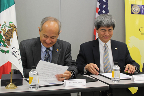 Universidad estatal de San Francisco y CETYS firman convenio