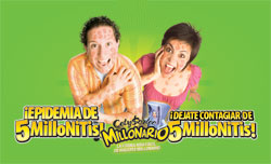¡Déjate contagiar de 5 Millonitis con el CETYSorteo!
