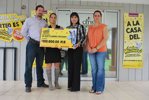 CETYSorteo Millonario tiene ganador