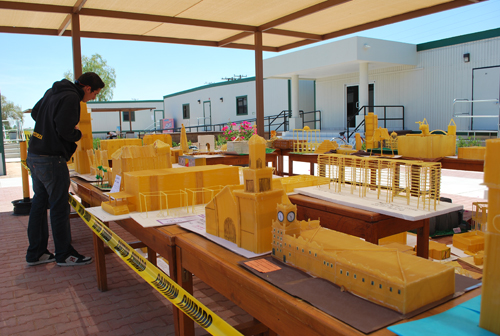 Crean estructuras con espagueti