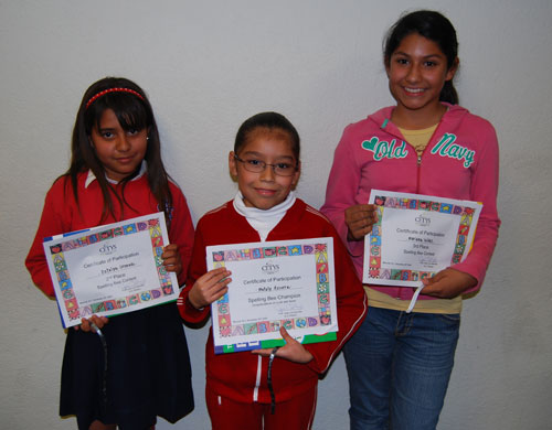 Bicampeona del Spelling Bee Contest