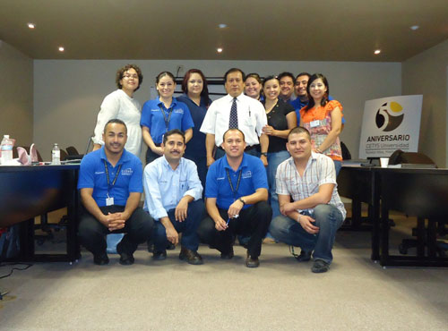 Profesionistas finalizan taller