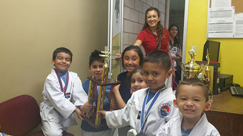 Obtienen 3er. lugar en Taekwondo