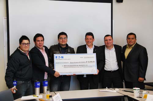 Alumnos de IDGD ganan concurso de Eaton