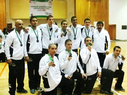 Campeones nacionales en voleibol