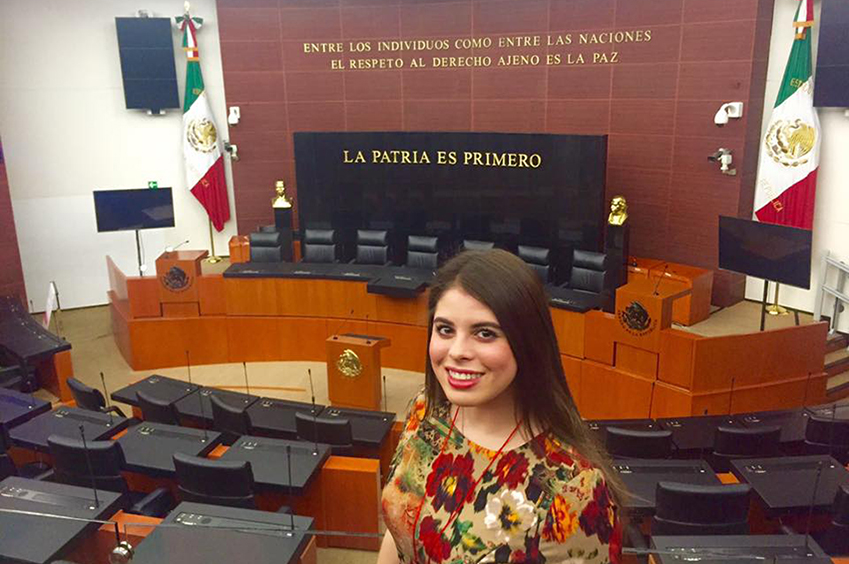 Paulette es delegada de México en Foro Juvenil Binacional