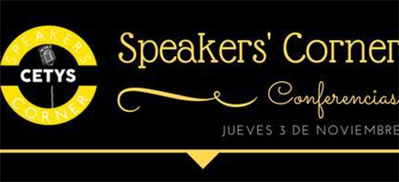 Egresada exitosa participa en Speakers Corner