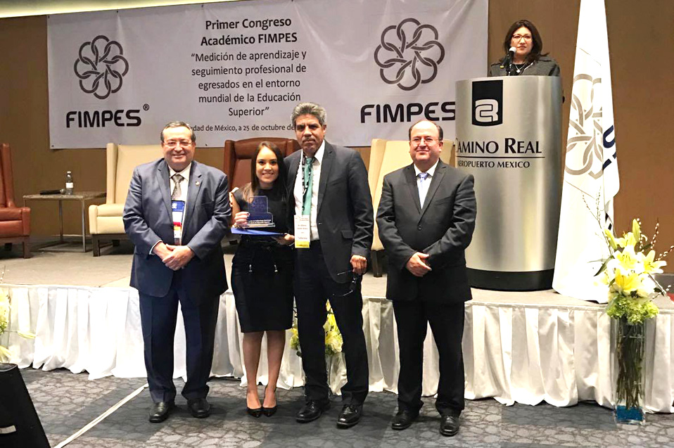 Obtiene “Premio Nacional FIMPES” por investigación