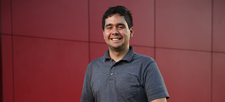 Eduardo Medina es un alumno internacional