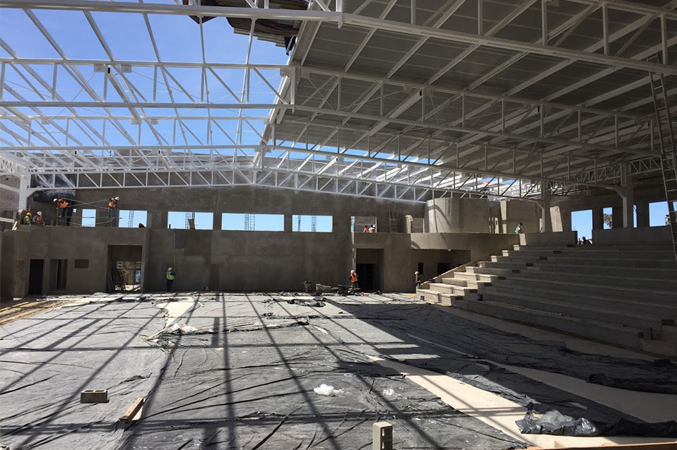 Gimnasio Auditorio dará servicio de calidad a Ensenada