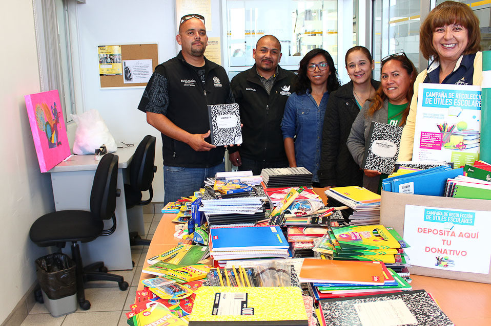 Preparatoria CETYS apoyará a la comunidad con útiles escolares