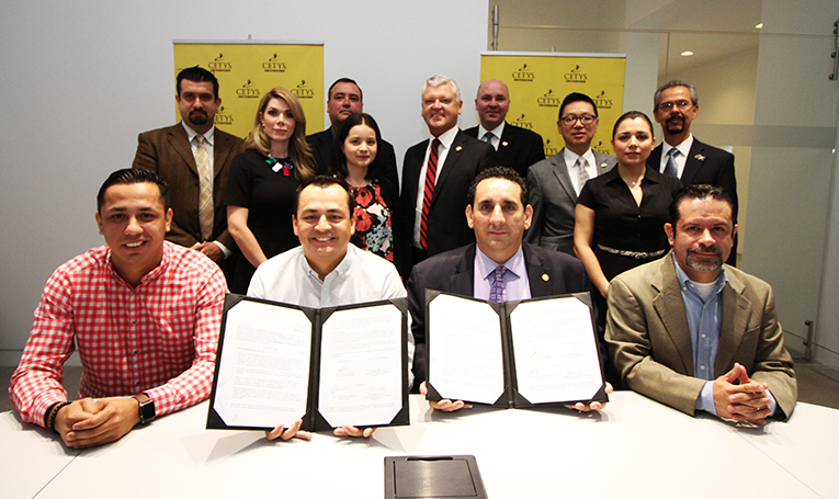 CETYS firma convenio con Honeywell Aerospace