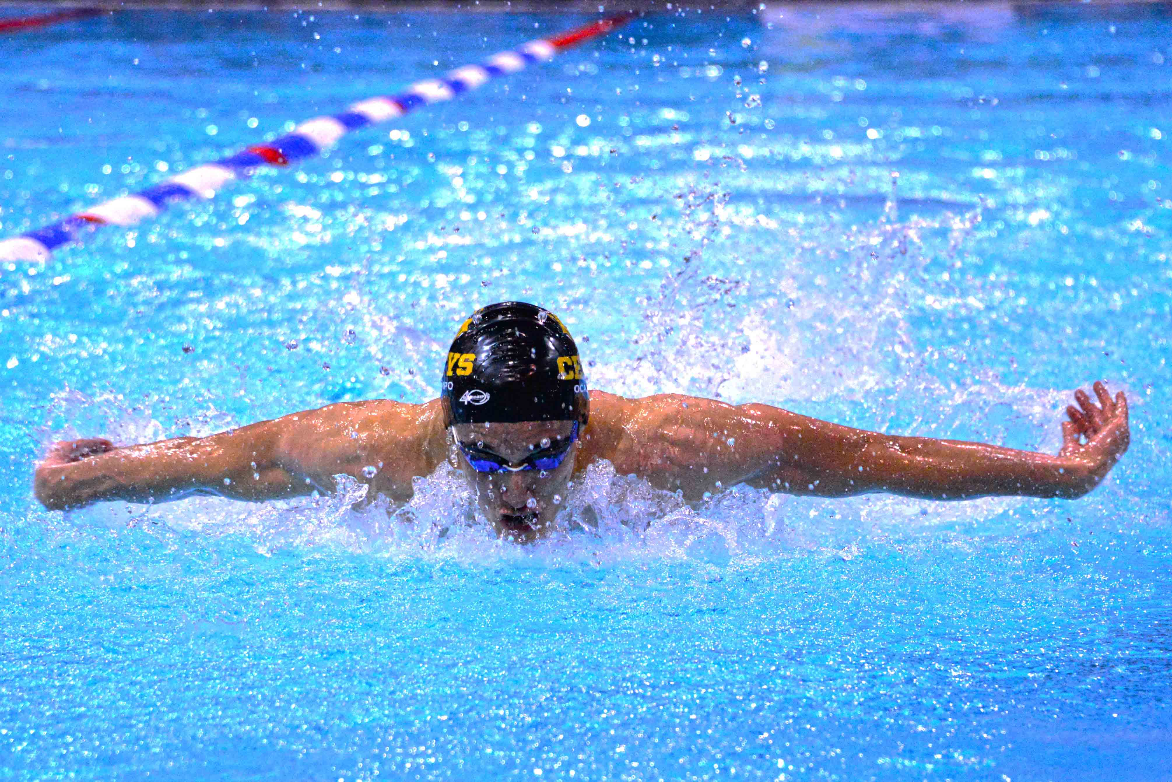 Oro, Plata y Bronce en Segundo día de Natación