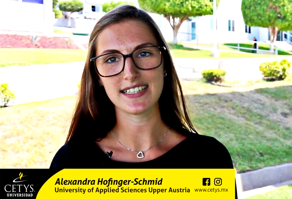 Conoce a Alexandra, estudiante internacional