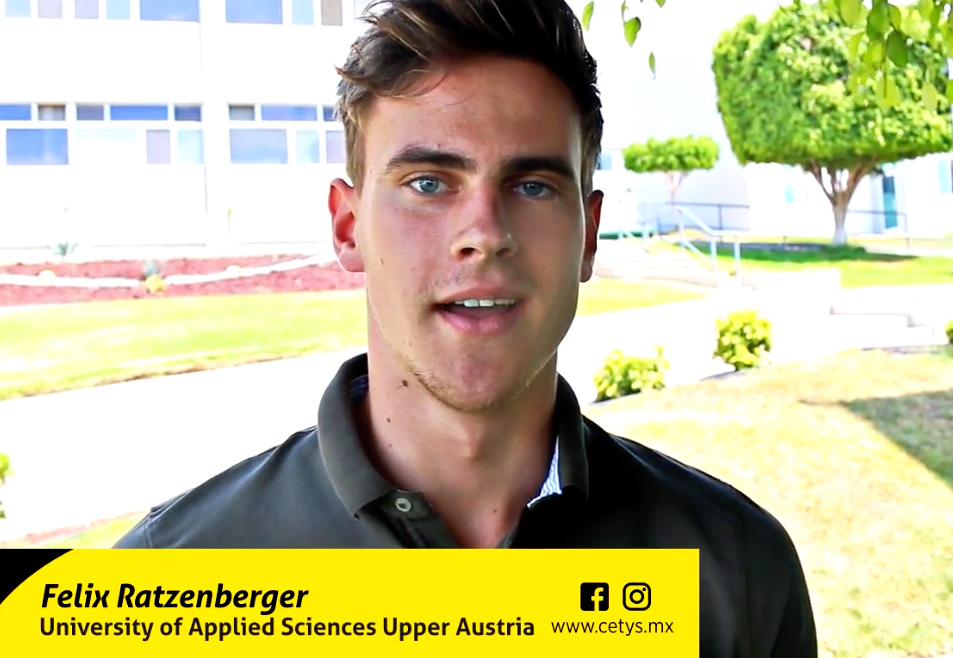 Conoce a Felix Ratzenberger, estudiante de intercambio