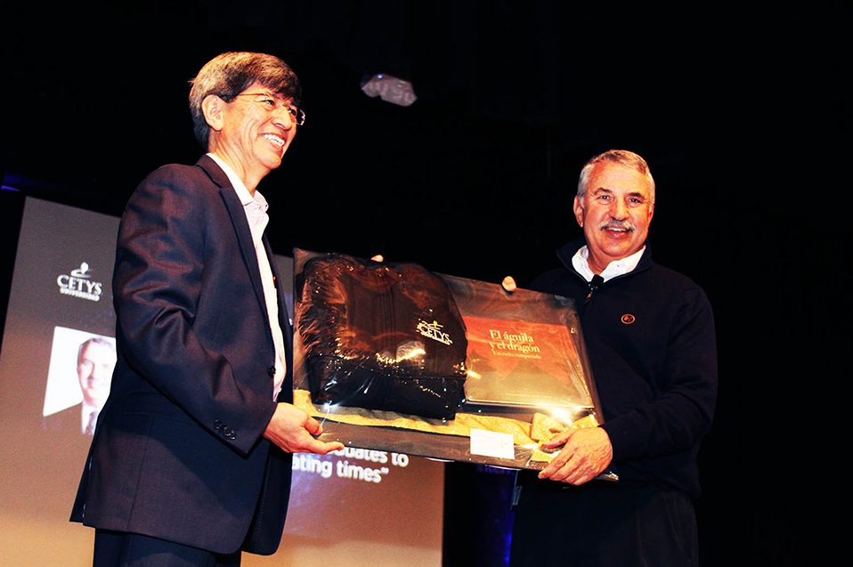 Thomas Friedman visita CETYS Universidad