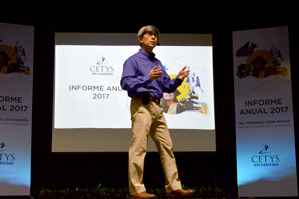 Informe Anual de Actividades 2017: Dr. Fernando León García.