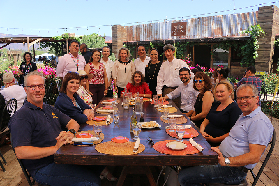 Alumnos y mestros del ISP visitan el Valle de Guadalupe