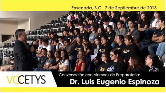 El Dr. Eugenio Espinosa en CETYS Ensenada