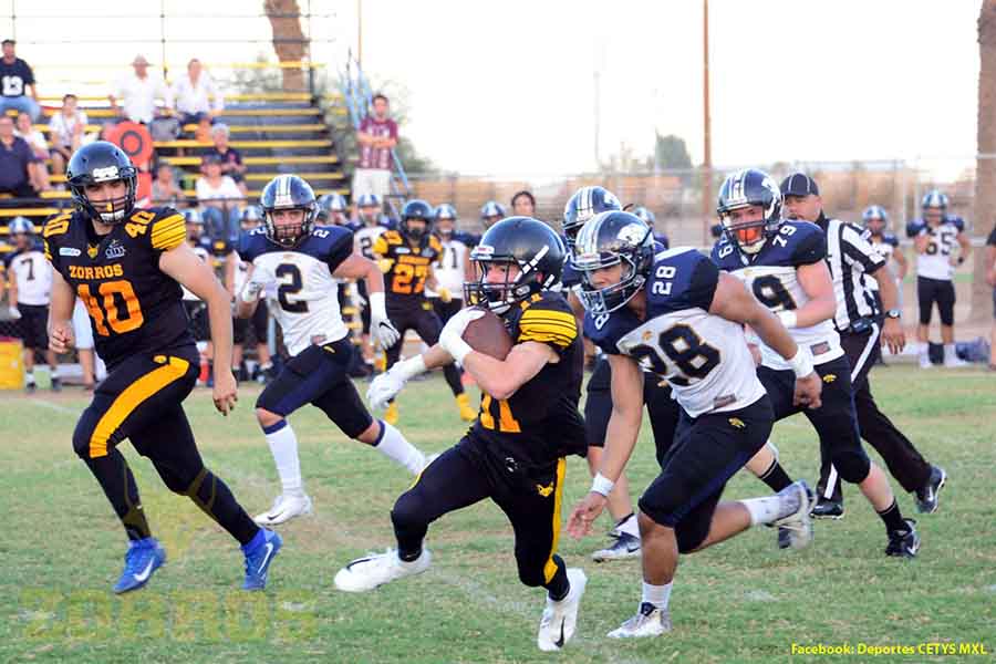 Zorros Mexicali vs Jaguares de Tijuana (Categoría Varsity)