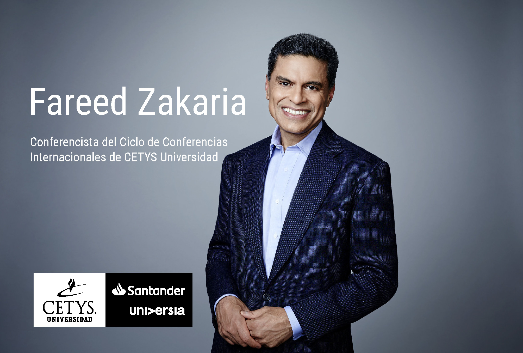 Conoce al Dr. Fareed Zakaria