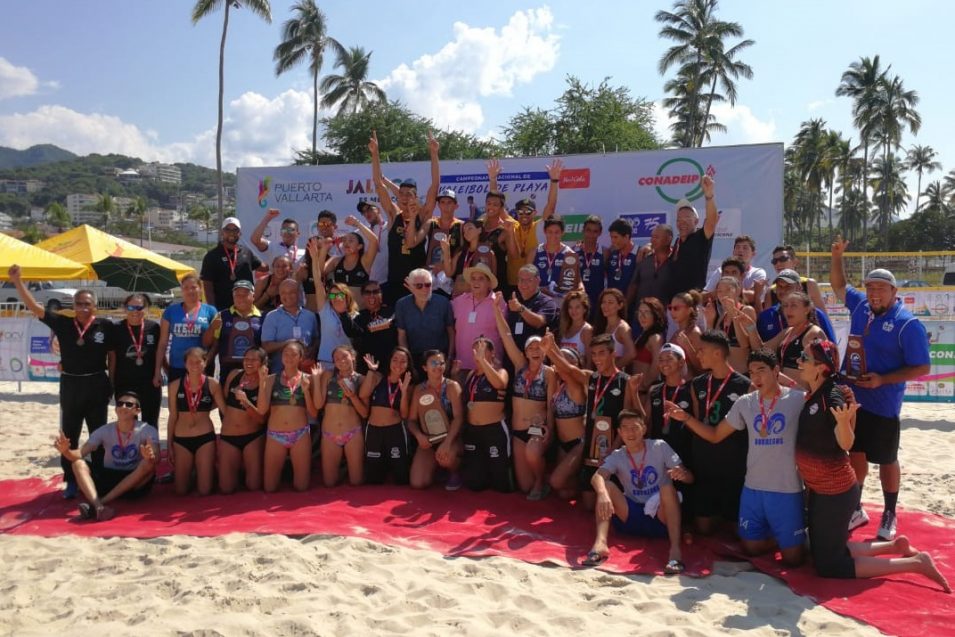 Son Zorros campeones nacionales de voleibol de playa