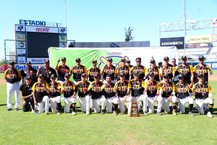 CETYS Tijuana campeón del Nacional de Beisbol de la CONADEIP