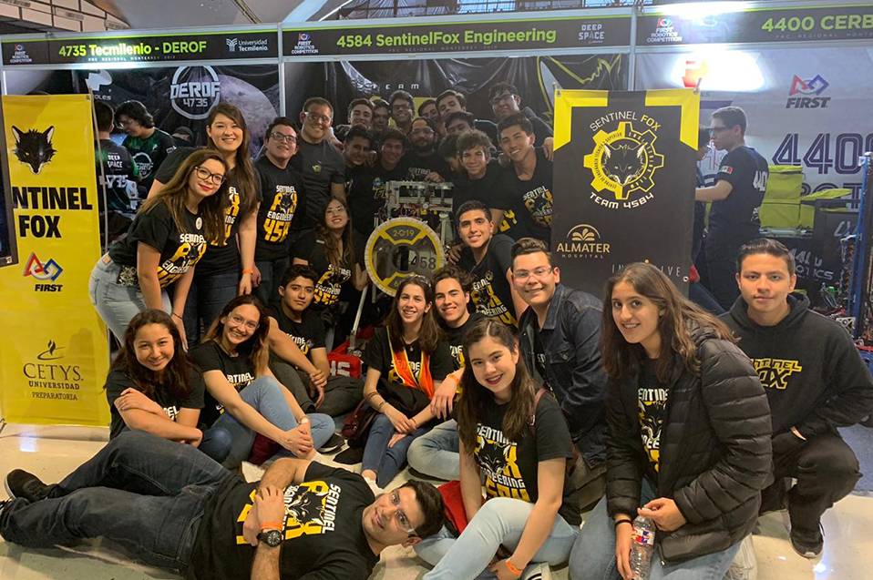 Sentinel Fox en First Robotics #PrepaCETYS