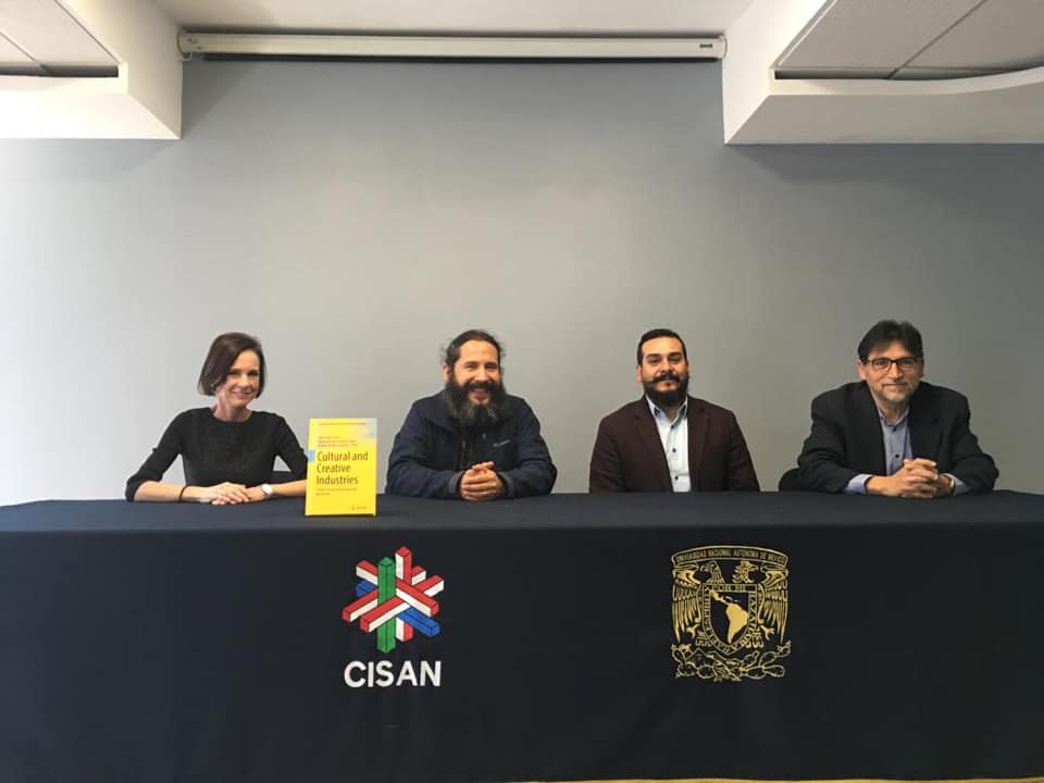 Presentan libro sobre las Industrias Culturales y Creativas en la UNAM