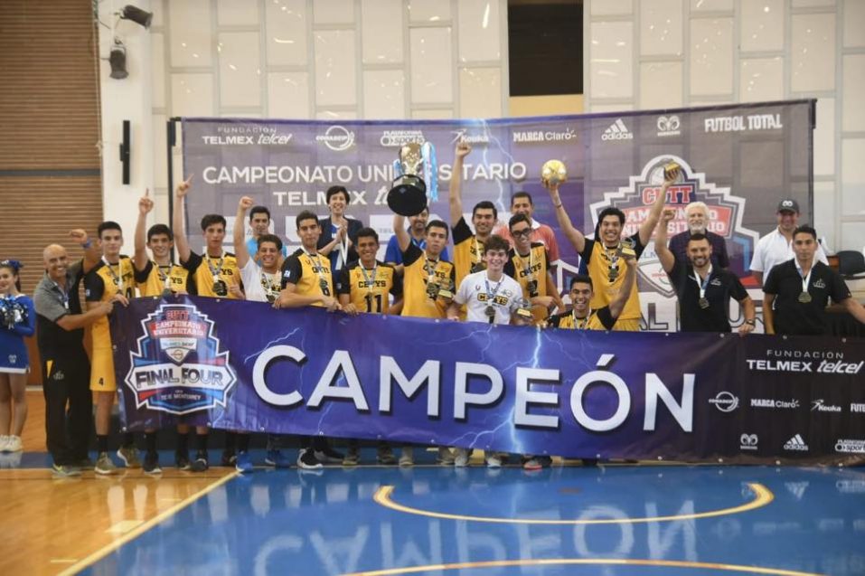 CETYS tiene equipo bicampeón de voleibol masculino