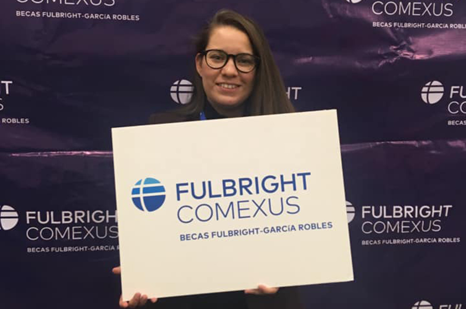 Académica galardonada con Beca Fulbright-García Robles