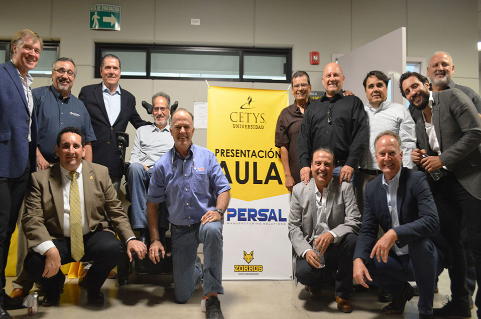 Dona Grupo Persal aula a CETYS Universidad Campus Mexicali