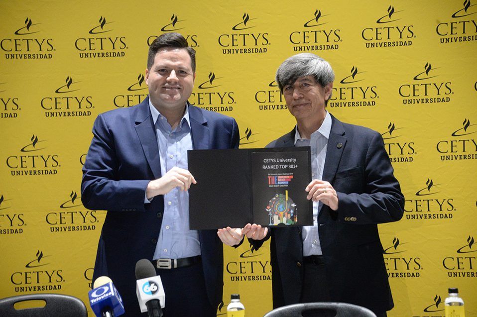 Recibió CETYS una distinción por su compromiso con la educación