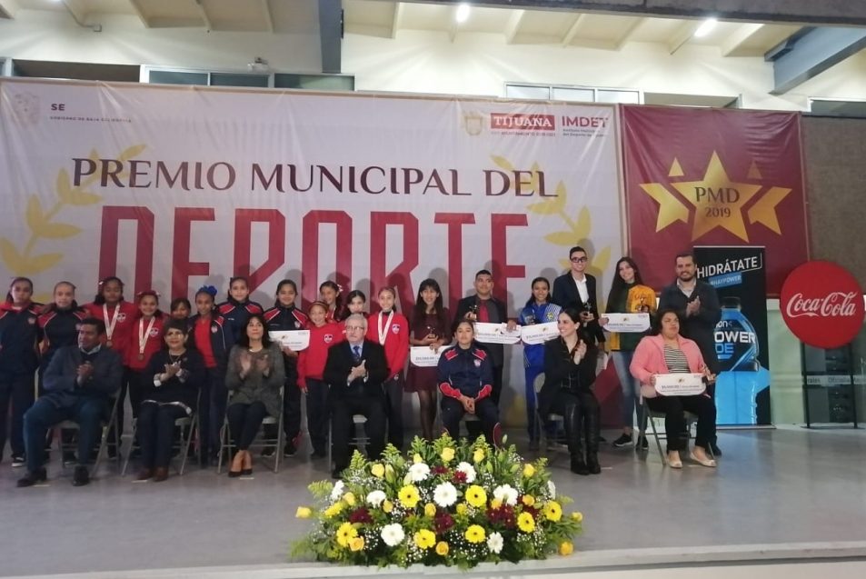 Talento de Campus Tijuana en la entrega del Premio Municipal del Deporte