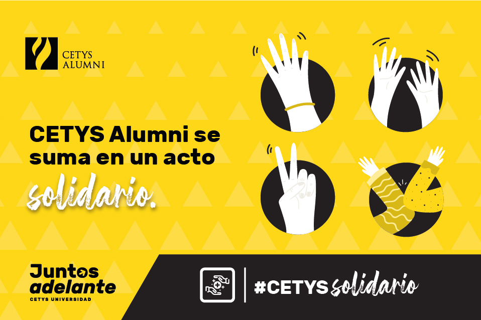 Se unen para el apoyo solidario en CETYS Alumni