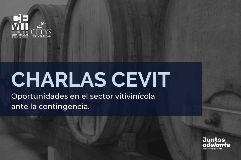 El CEVIT brindará charlas en apoyo al sector vitivinícola ante la crisis derivada de la contingencia sanitaria