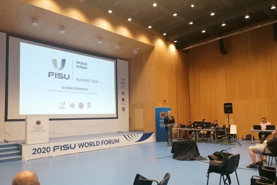 Se celebró el Foro Mundial FISU 2020 en modo no presencial