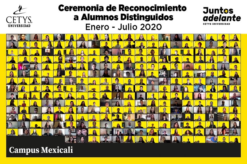 Ceremonia de Reconocimiento a Alumnos Distinguidos│Enero-Julio 2020│Mexicali