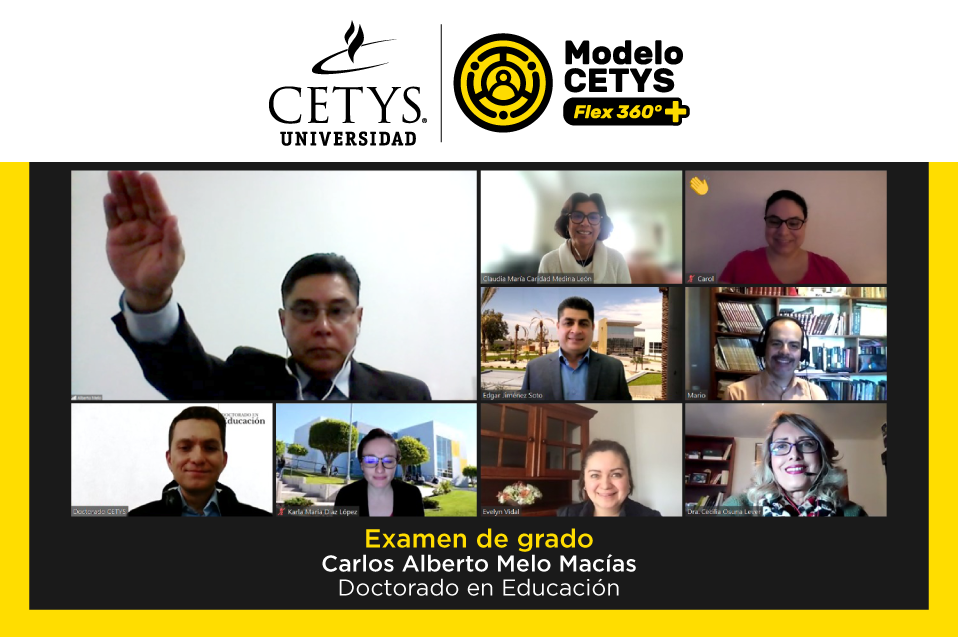 Rinde protesta primer egresado del Doctorado en Educación en CETYS Tijuana