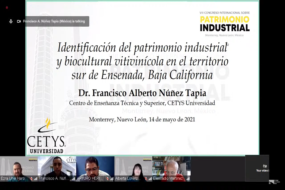 Destaca académico de CETYS en el VIII Congreso Internacional sobre Patrimonio Industrial