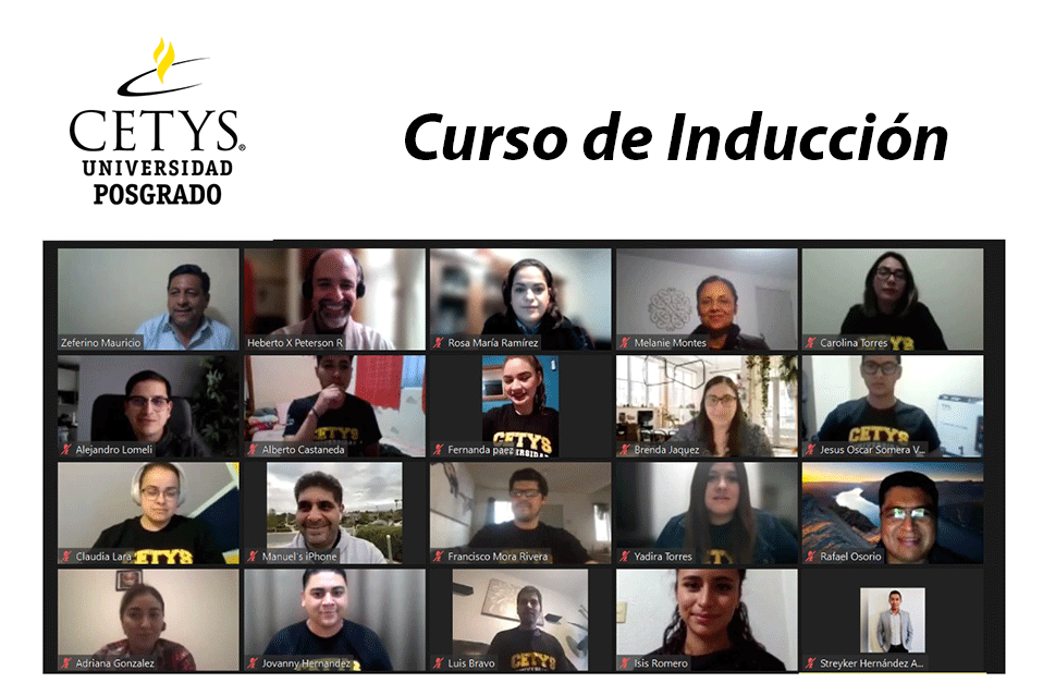 Nueva generación de Posgrado toma curso de Inducción en CETYS Tijuana