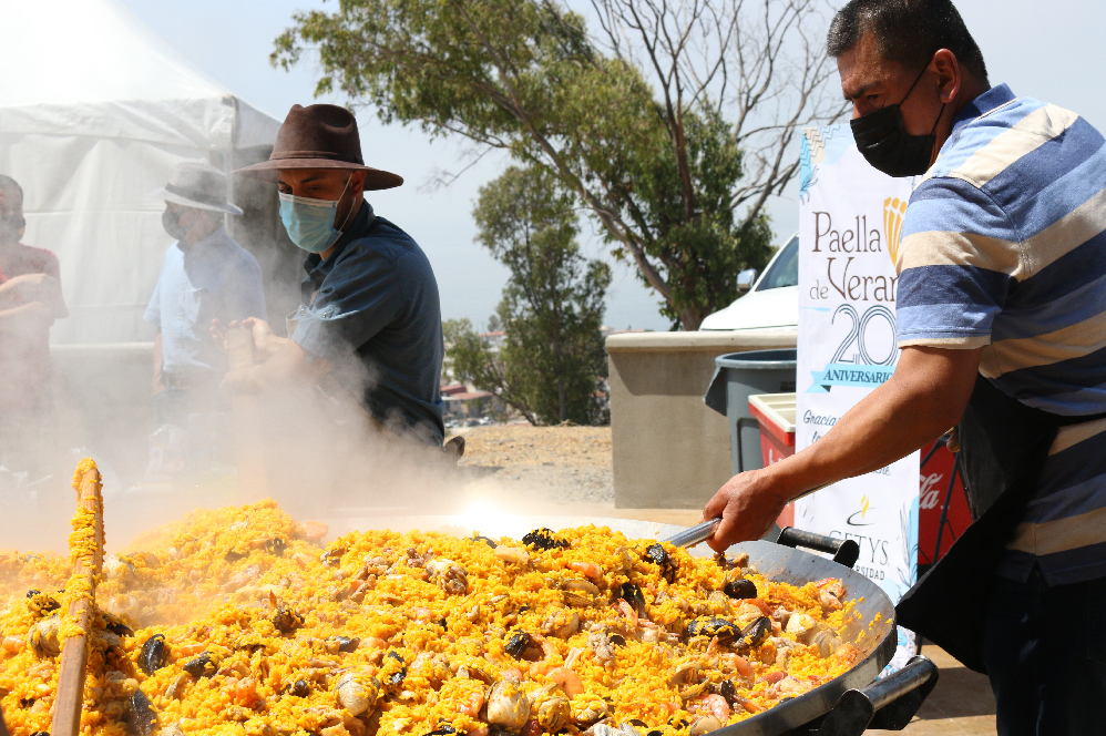 Paella de verano 2021.