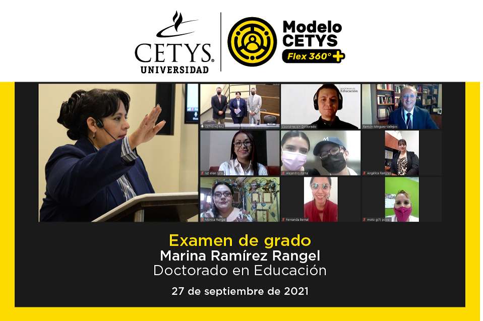 Rinde protesta Marina Ramírez Rangel como Doctora en Educación por CETYS Universidad Campus Mexicali