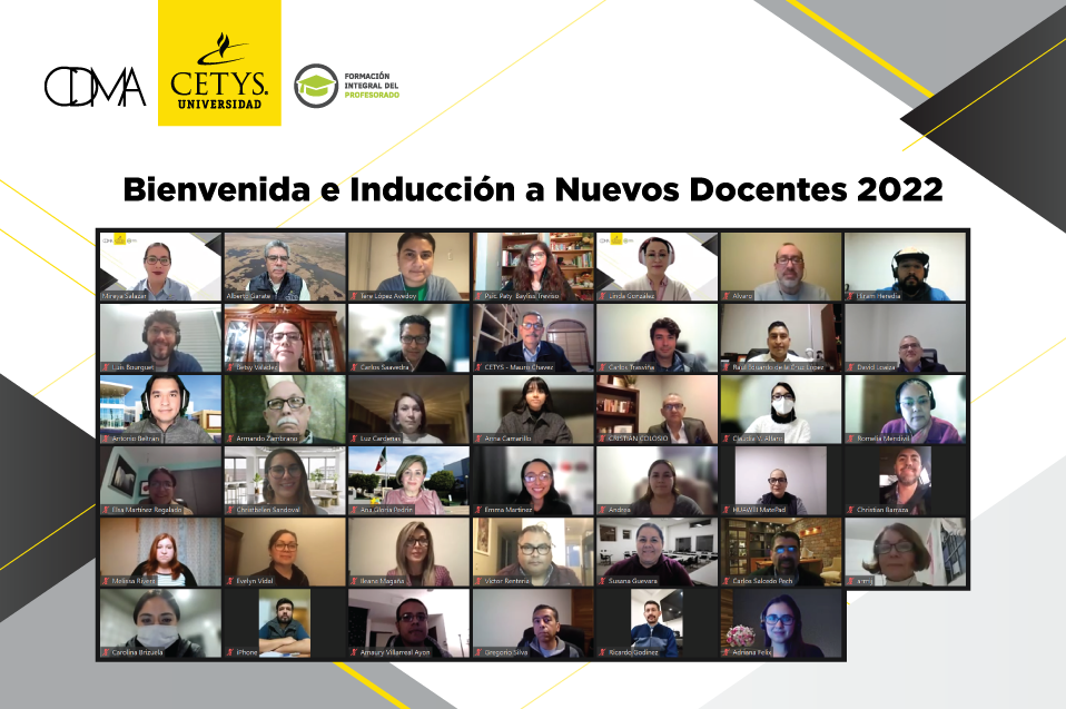 Nuevos docentes reciben Curso de Inducción y bienvenida a CETYS