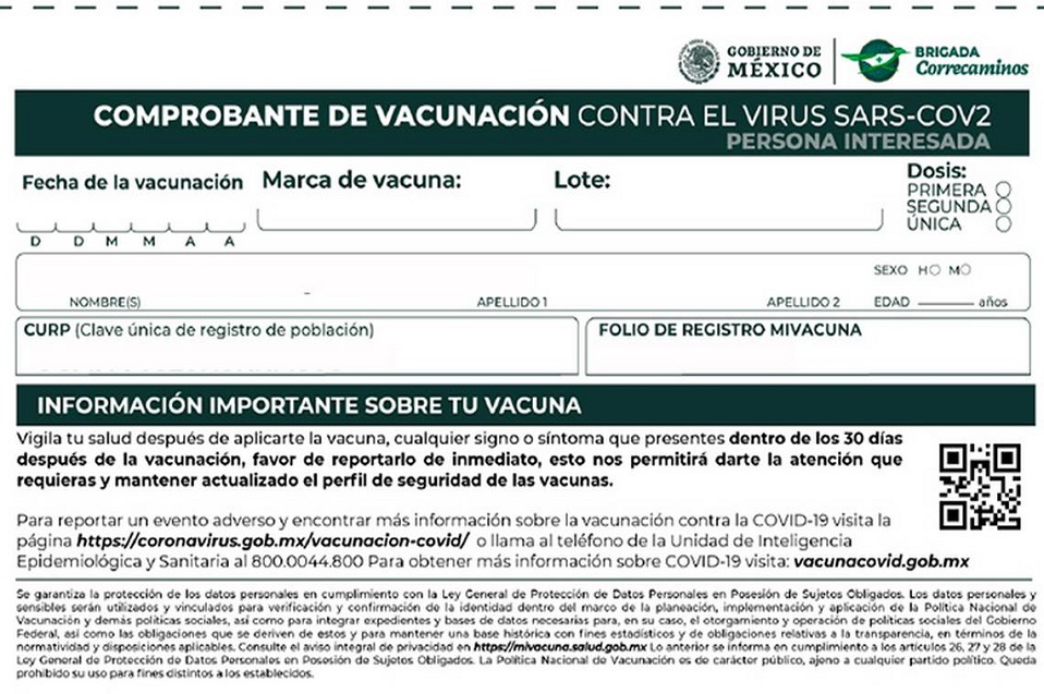 Los certificados COVID actuales no están en inglés, denuncian las agencias