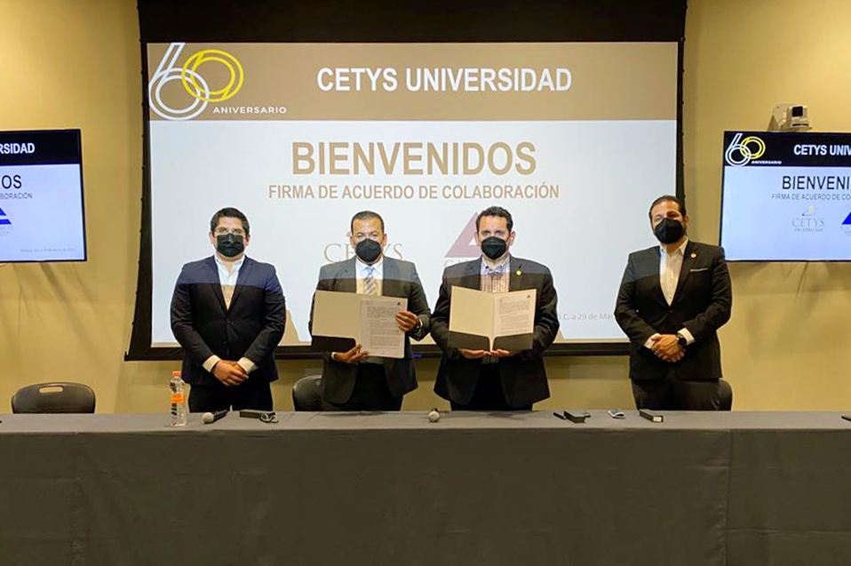 CETYS y CANACO SLRC firman acuerdo de colaboración